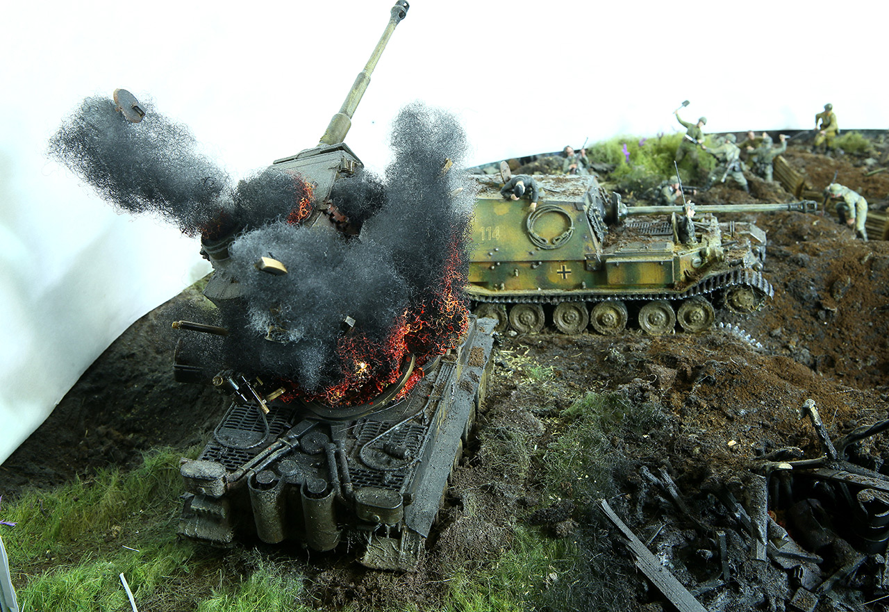 Dioramas and Vignettes: Kursk bulge. The breaktrough, photo #23