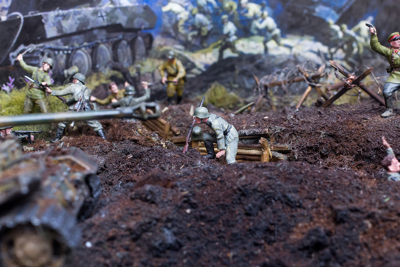 Dioramas and Vignettes: Kursk bulge. The breaktrough, photo #3