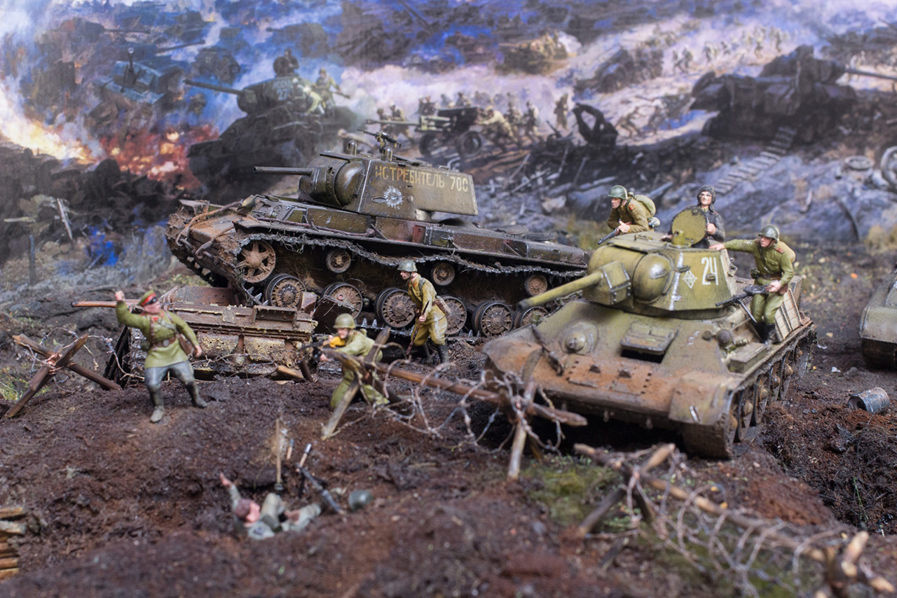 Dioramas and Vignettes: Kursk bulge. The breaktrough, photo #5