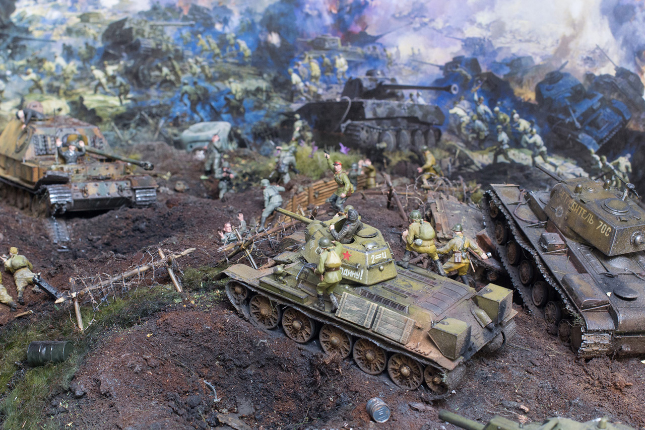 Dioramas and Vignettes: Kursk bulge. The breaktrough, photo #6