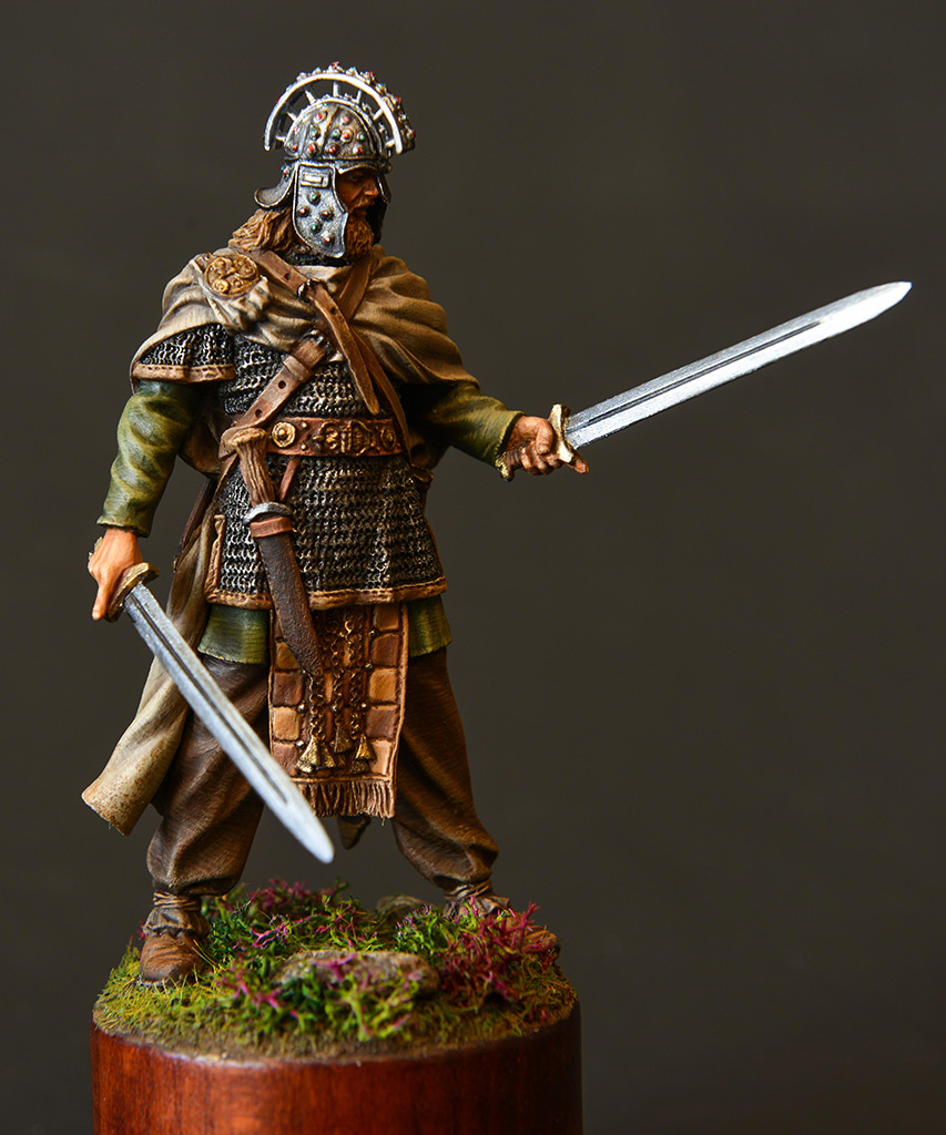 Figures: Irish warlord, 1014, photo #1