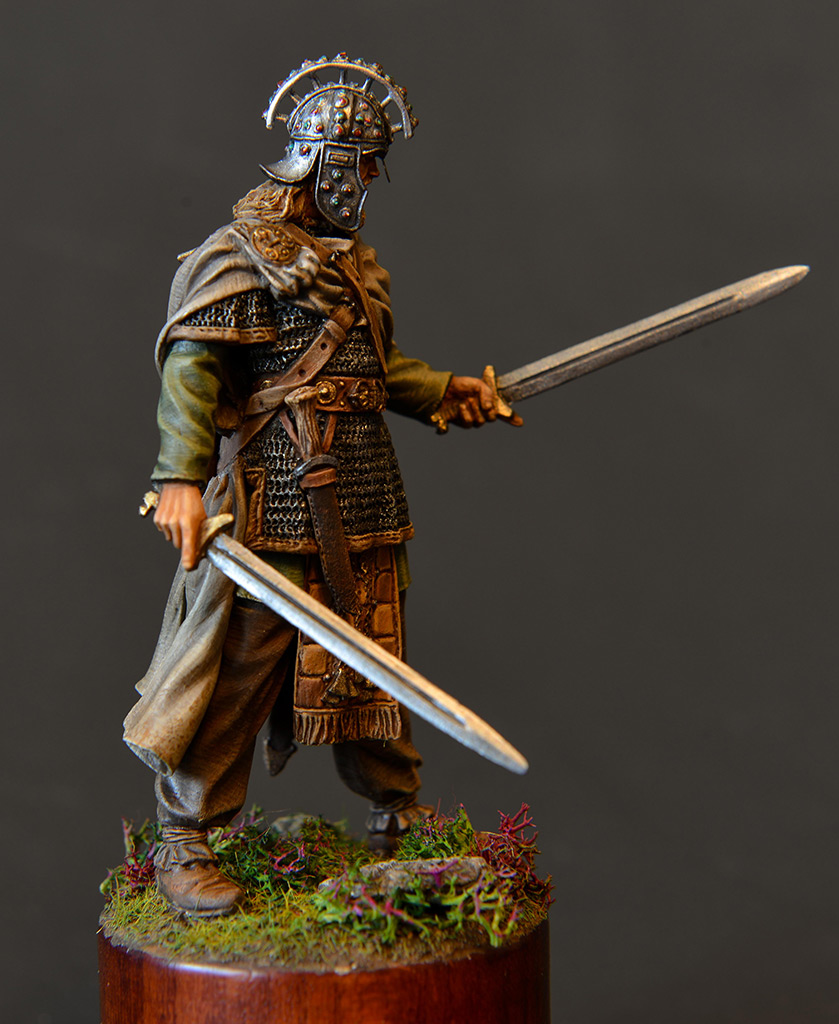 Figures: Irish warlord, 1014, photo #3