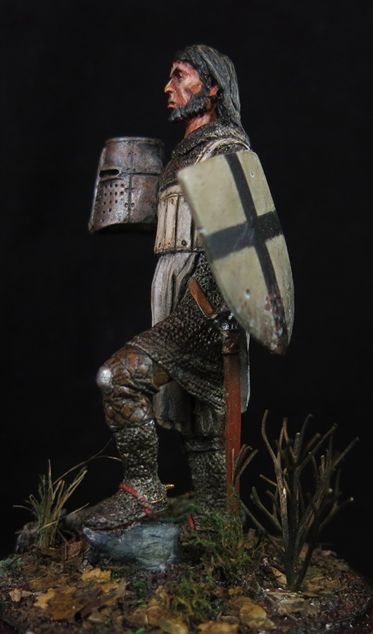 Figures: Teutonic knight, 1240, photo #2