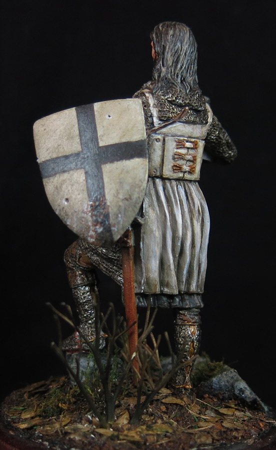 Figures: Teutonic knight, 1240, photo #3