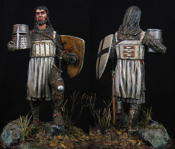 Figures: Teutonic knight, 1240