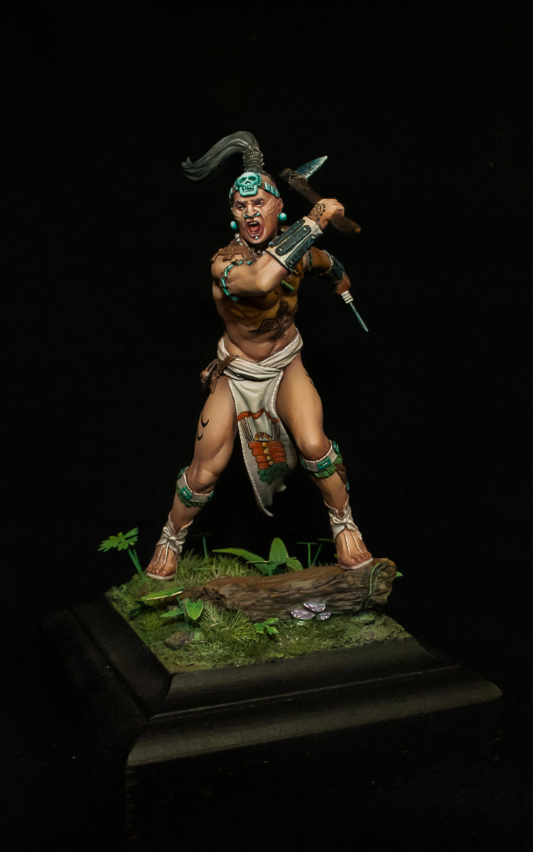 Figures: Maya warrior, 16th century, photo #1