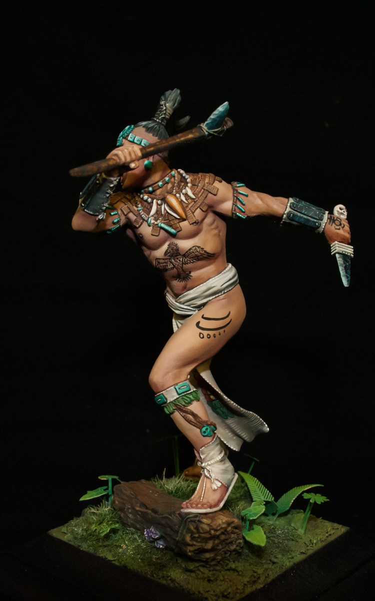 Figures: Maya warrior, 16th century, photo #4