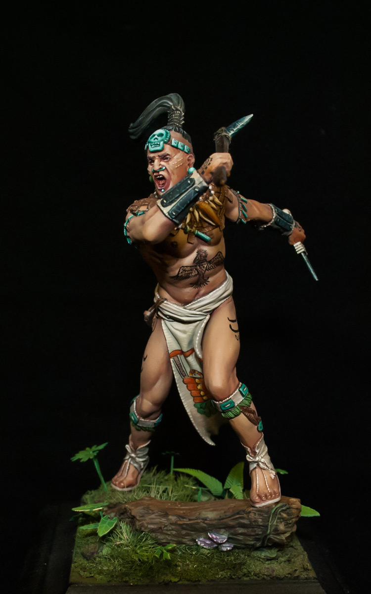 Figures: Maya warrior, 16th century, photo #5