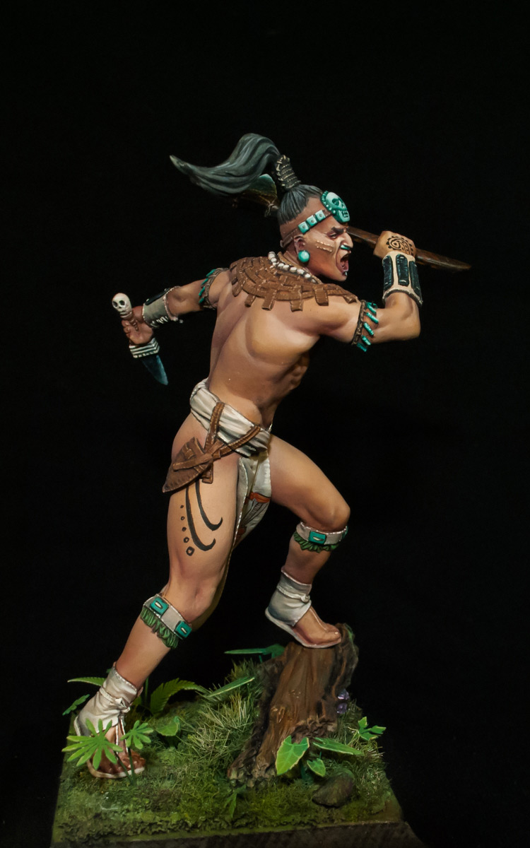Figures: Maya warrior, 16th century, photo #6