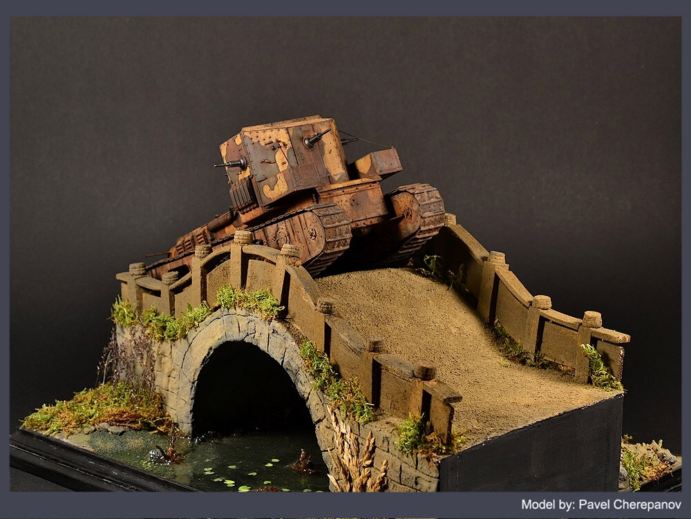 Dioramas and Vignettes: Chinese bridge, photo #6