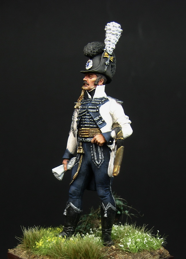 Figures: Officer, mounter Leib Guards, Sweden, 1807, photo #2