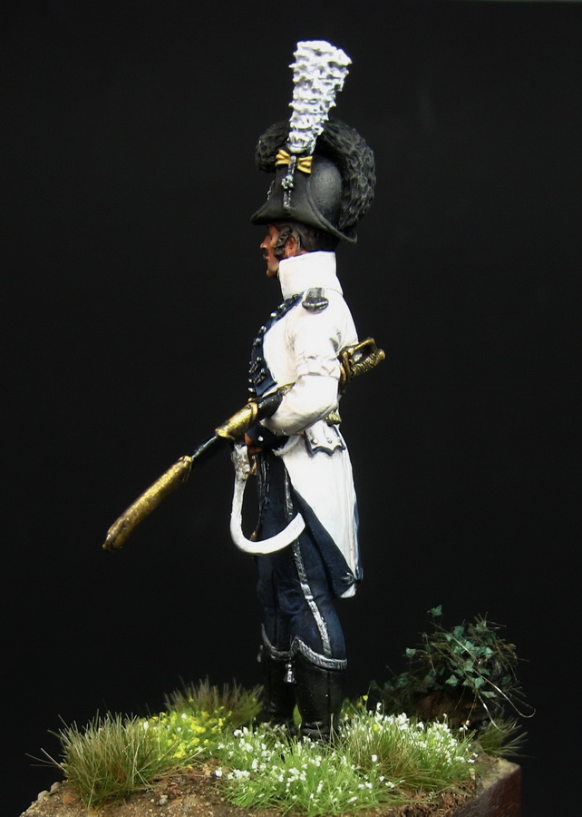 Figures: Officer, mounter Leib Guards, Sweden, 1807, photo #3