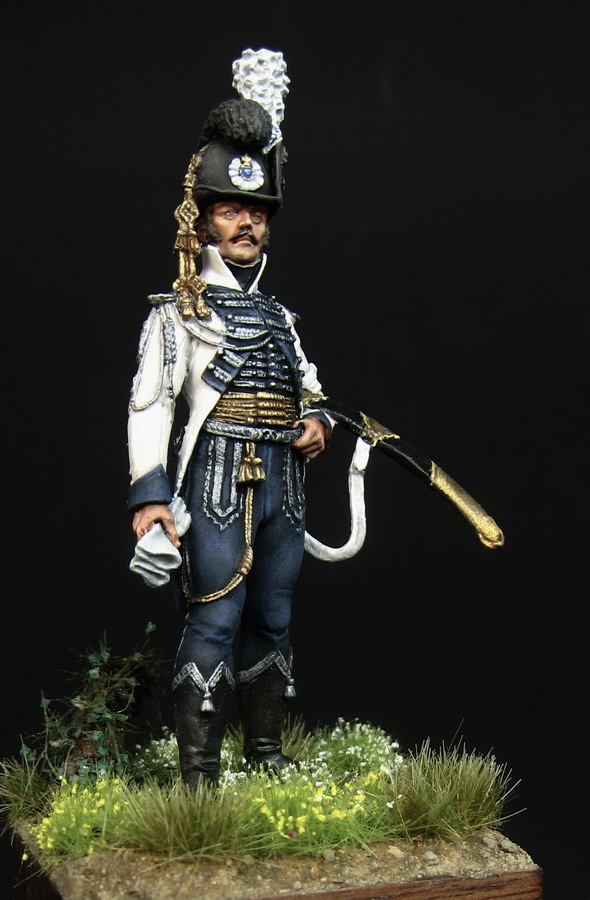 Figures: Officer, mounter Leib Guards, Sweden, 1807, photo #8