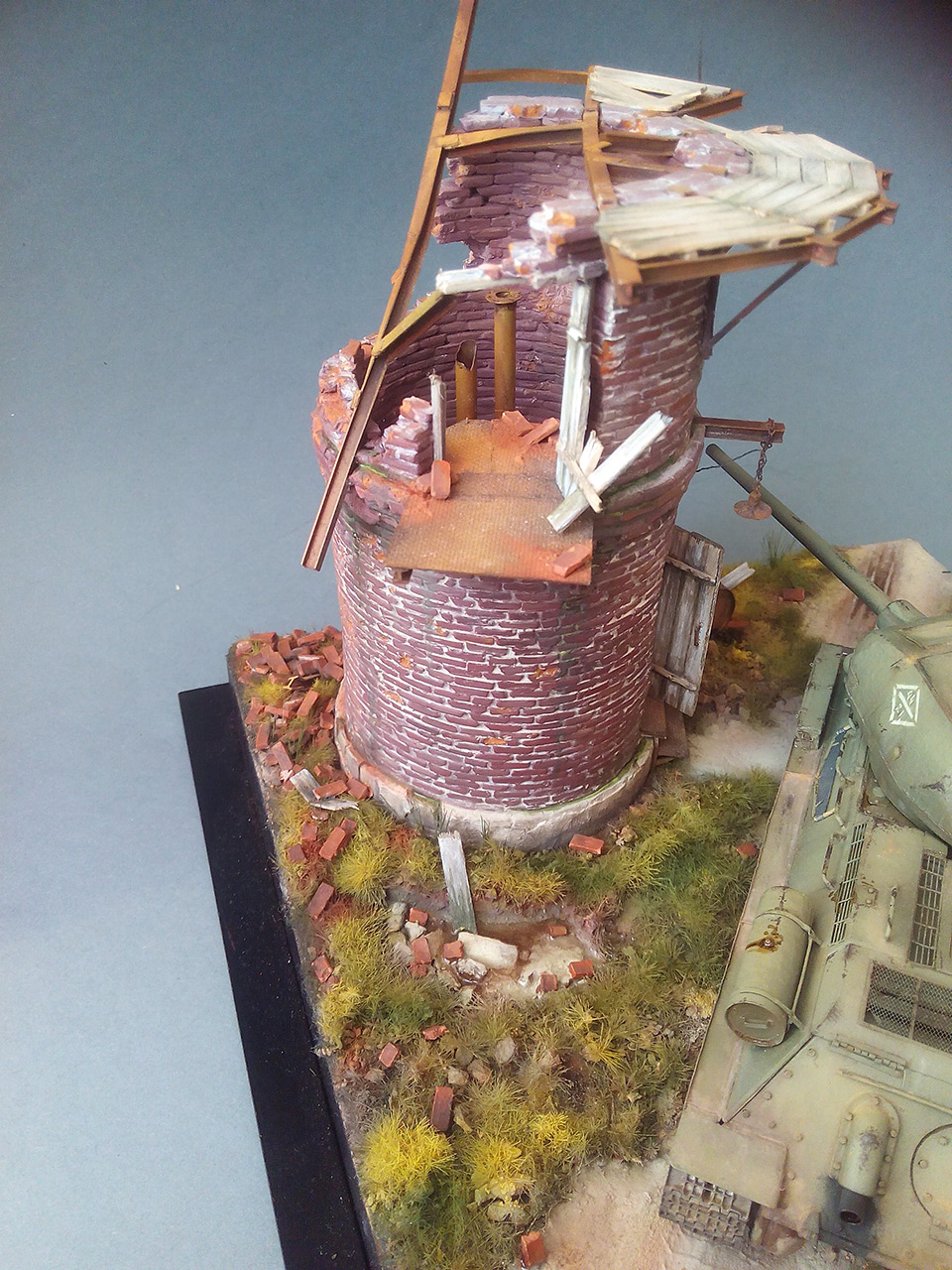 Dioramas and Vignettes: Work horses. T-34/85, photo #3