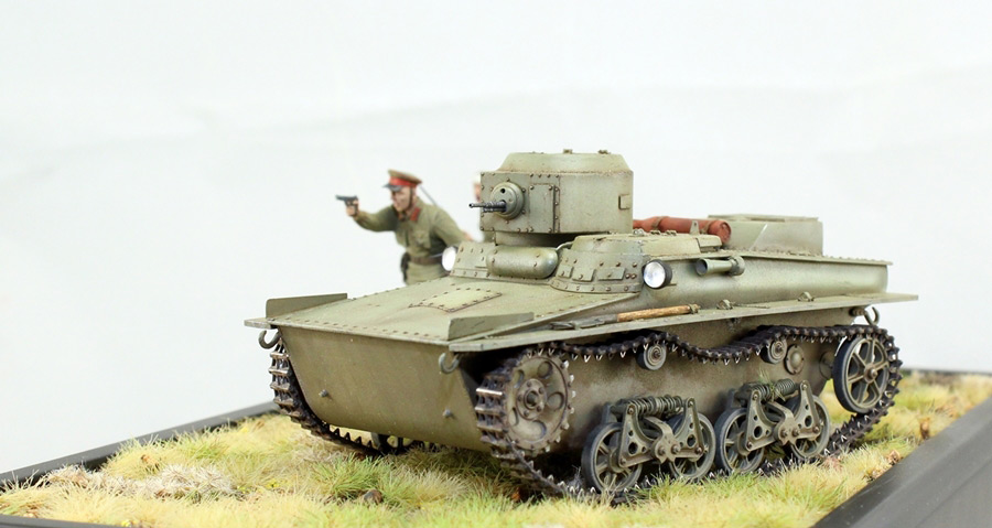 Dioramas and Vignettes: T-37 in attack, photo #3