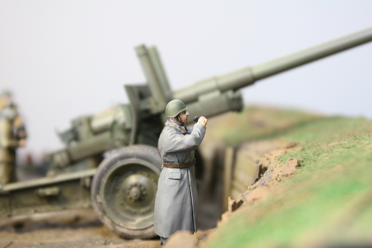 Dioramas and Vignettes: A-19 cannon with crew, photo #4
