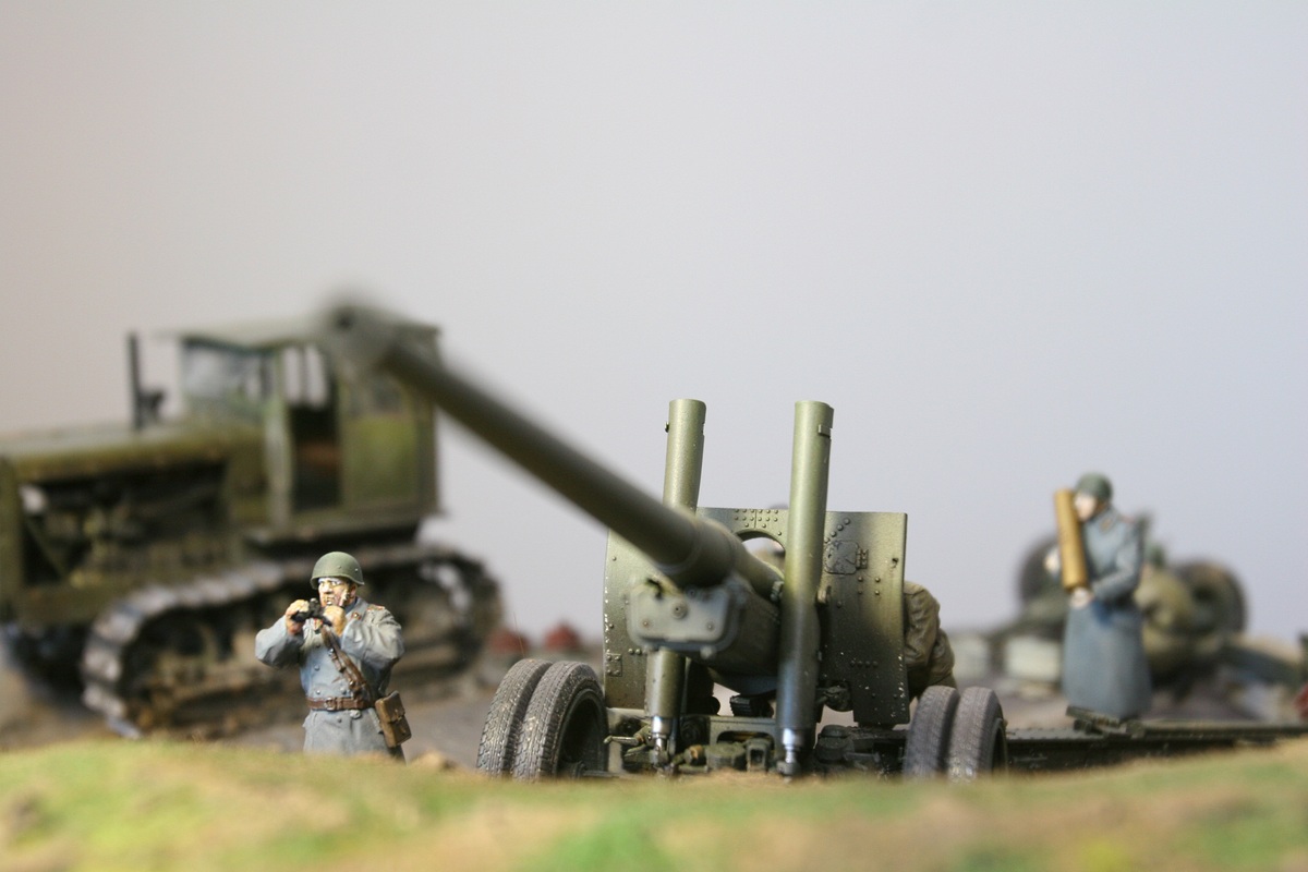 Dioramas and Vignettes: A-19 cannon with crew, photo #7