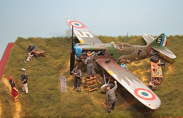 Dioramas and Vignettes: Are the planes first of all?