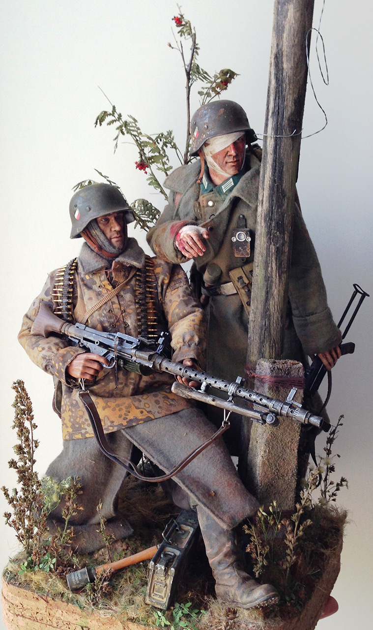 Figures: German soldiers, Eastern front, photo #16