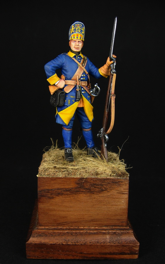 Figures: Swedish grenadier, Mellin regt., photo #1