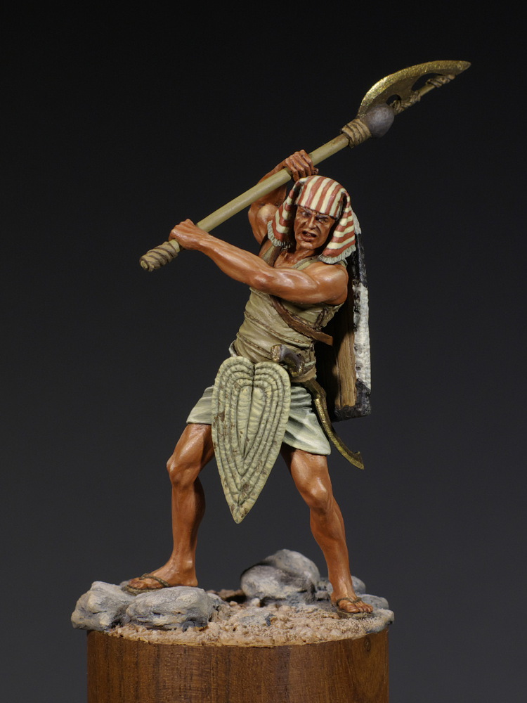 Фигурки: Древнеегипетский пехотинец, Новое царство, фото #1
