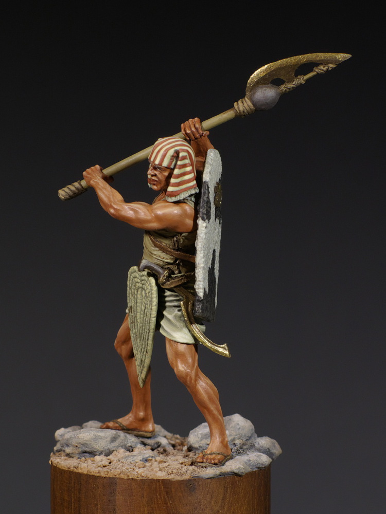 Фигурки: Древнеегипетский пехотинец, Новое царство, фото #6