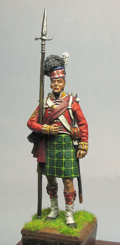 Figures: Scottish Soldier, 92nd Gordon Highlanders, photo #1