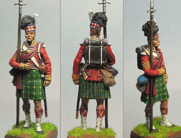 Figures: Scottish Soldier, 92nd Gordon Highlanders