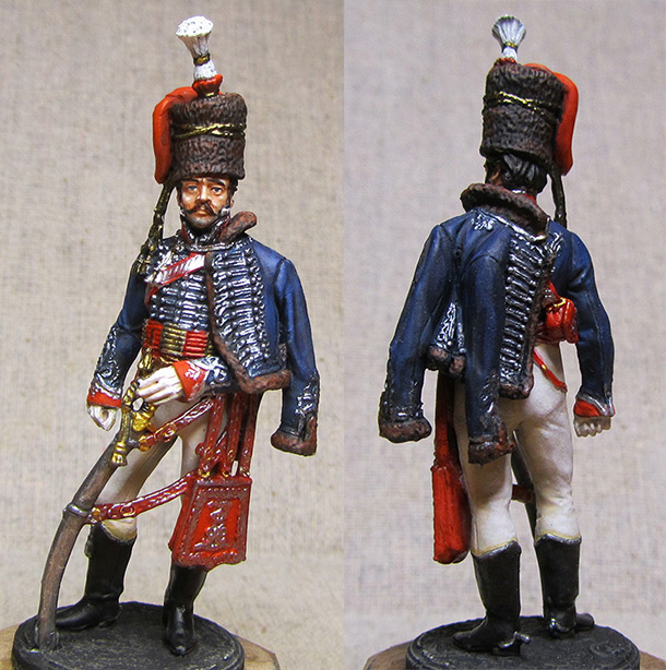 Figures: Officer, 15th light dragoons, 1801-15