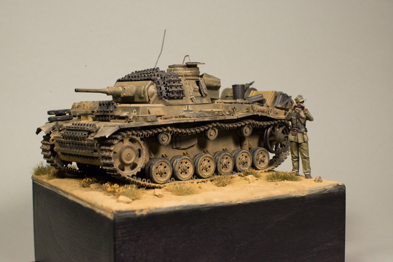 Dioramas and Vignettes: Command tank, D.A.K., photo #1