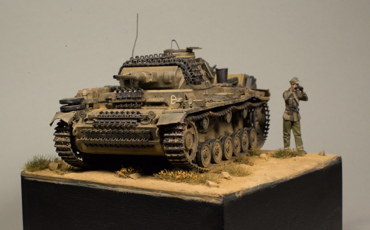 Dioramas and Vignettes: Command tank, D.A.K., photo #2