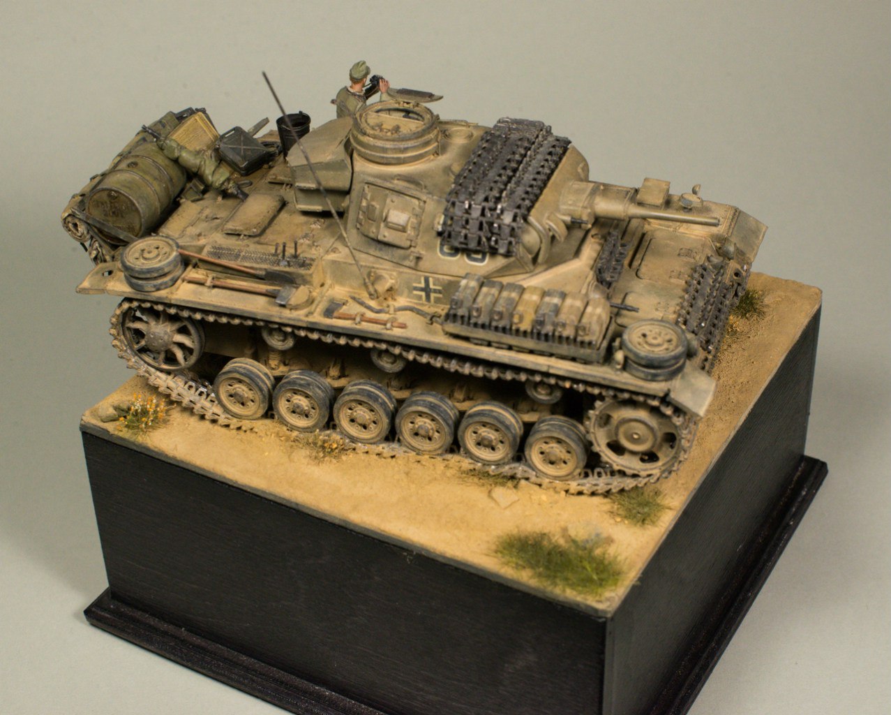 Dioramas and Vignettes: Command tank, D.A.K., photo #3