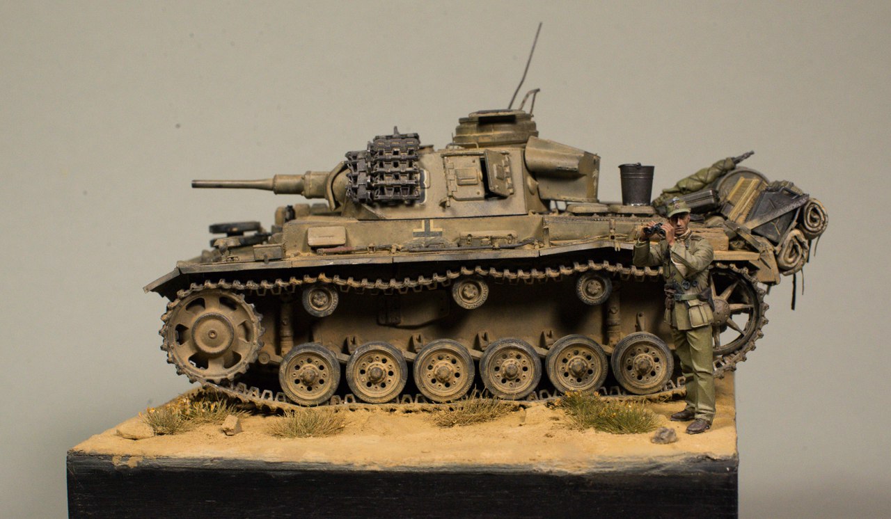 Dioramas and Vignettes: Command tank, D.A.K., photo #5