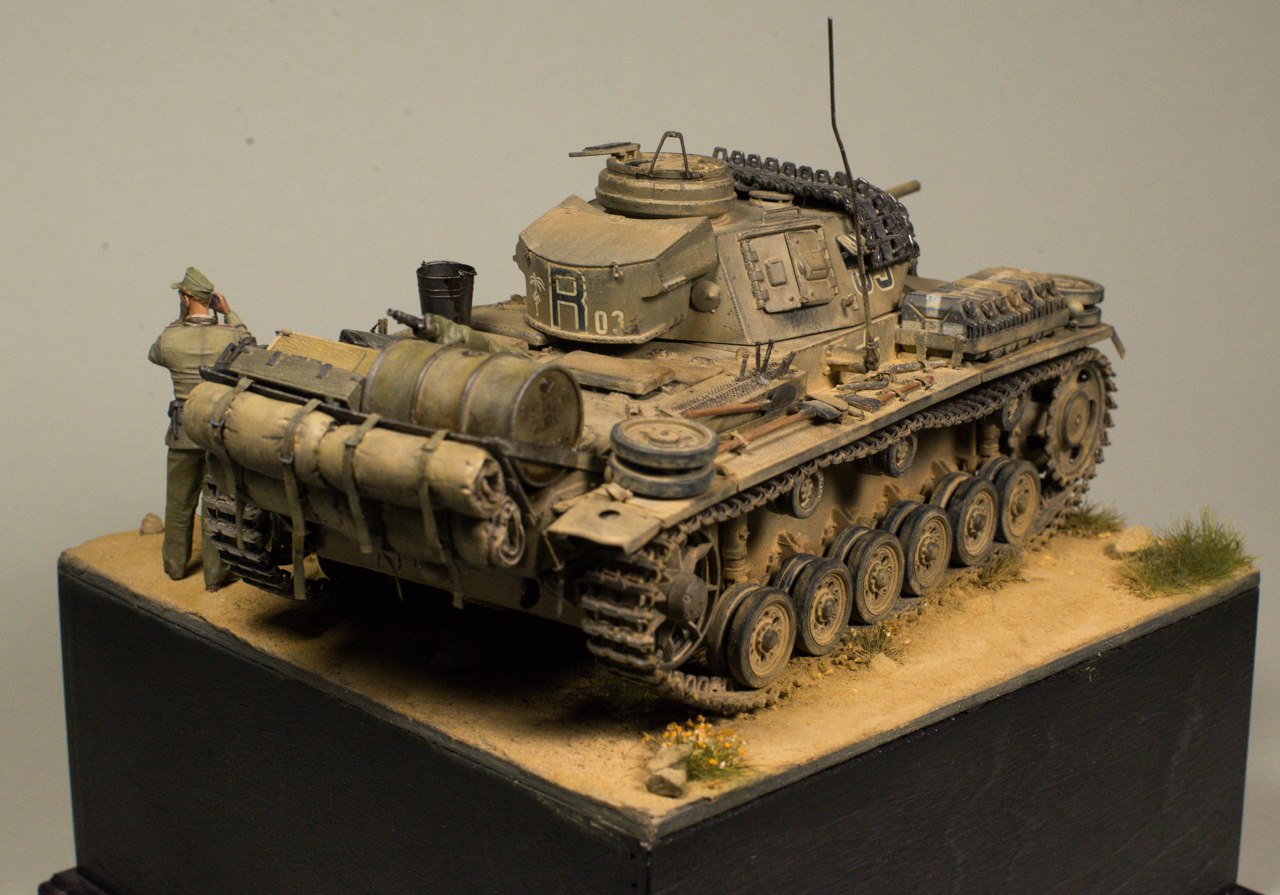 Dioramas and Vignettes: Command tank, D.A.K., photo #7