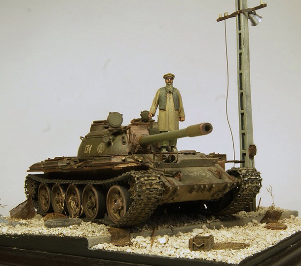 Dioramas and Vignettes: T-55 of the Northern Alliance