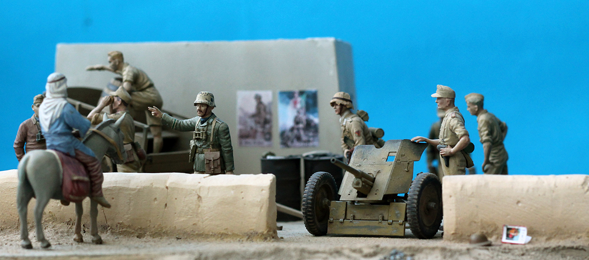 Dioramas and Vignettes: DAK. Reconnaissance report, photo #4