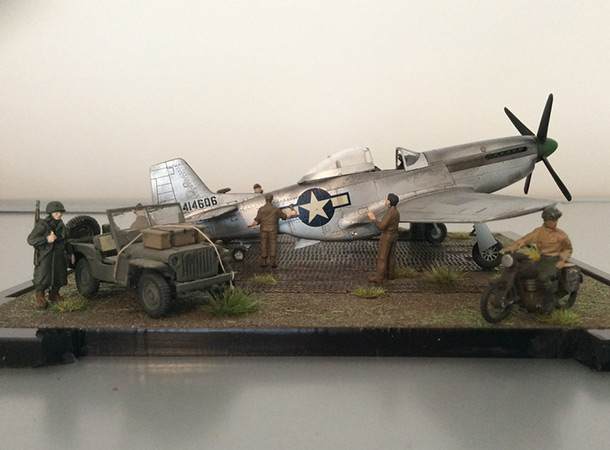 Dioramas and Vignettes: Mustang