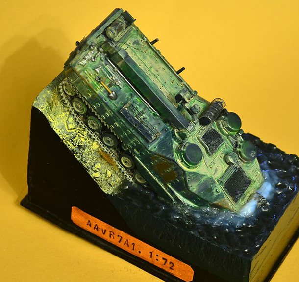 Dioramas and Vignettes: AAVR7A1: Bathing of the amphibian