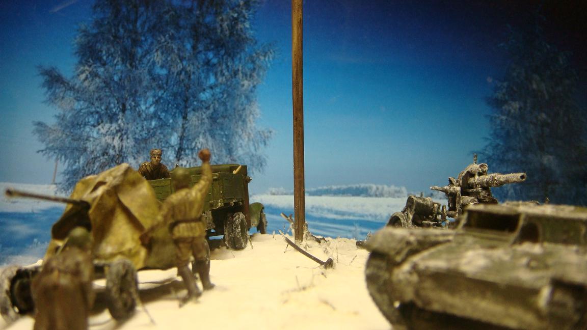 Dioramas and Vignettes: Winter road, photo #3
