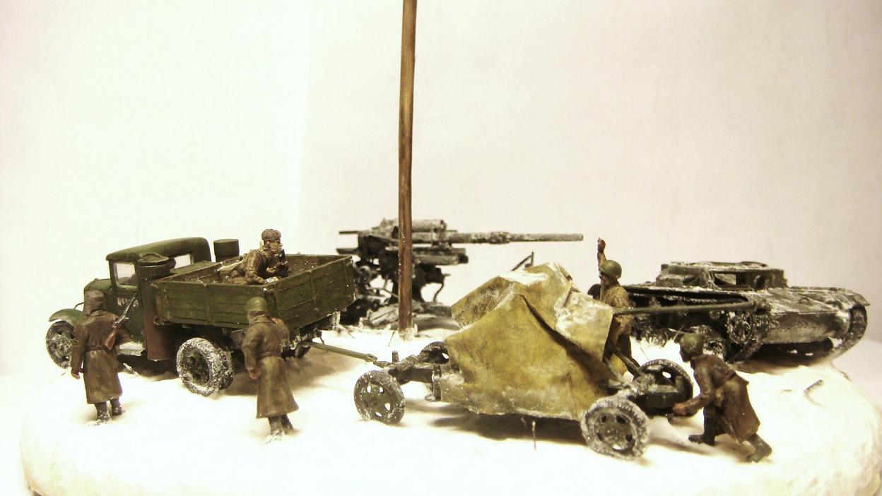 Dioramas and Vignettes: Winter road, photo #5