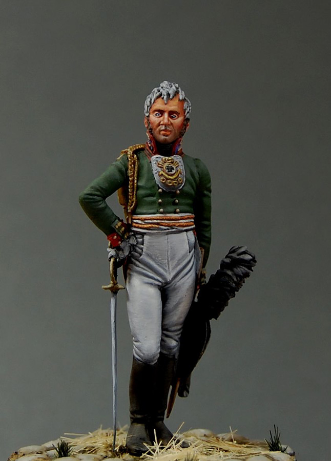 Фигурки: Обер-офицер Л-Гв Семеновского полка, 1805, фото #2