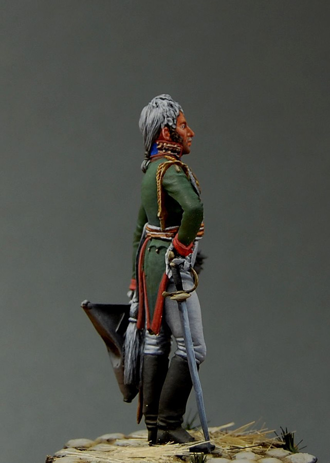 Фигурки: Обер-офицер Л-Гв Семеновского полка, 1805, фото #3