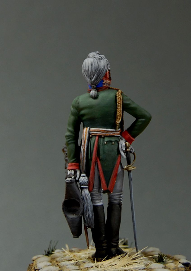 Фигурки: Обер-офицер Л-Гв Семеновского полка, 1805, фото #4