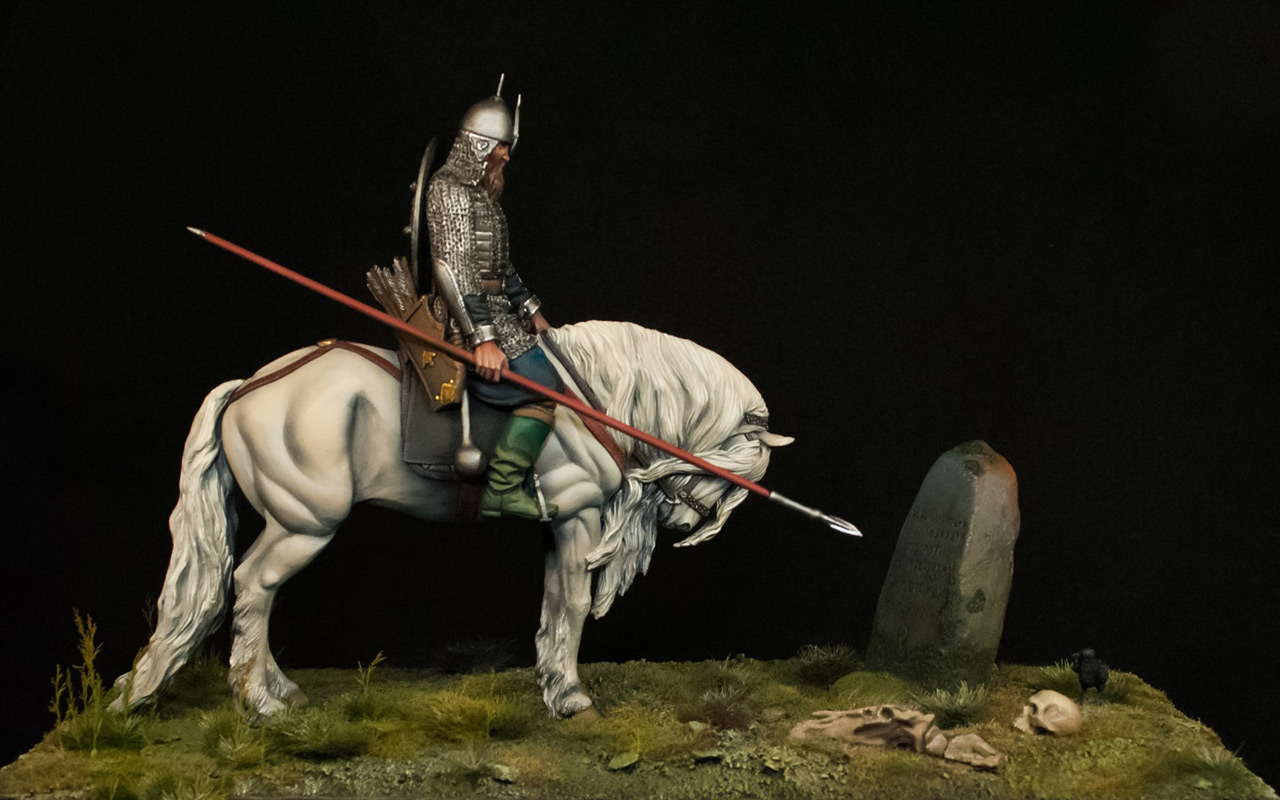 Dioramas and Vignettes: Knight on the crossroads, photo #2