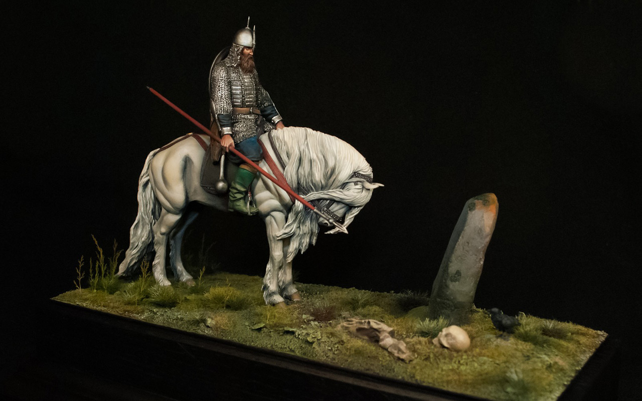 Dioramas and Vignettes: Knight on the crossroads, photo #3