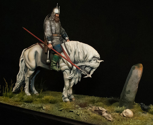 Dioramas and Vignettes: Knight on the crossroads