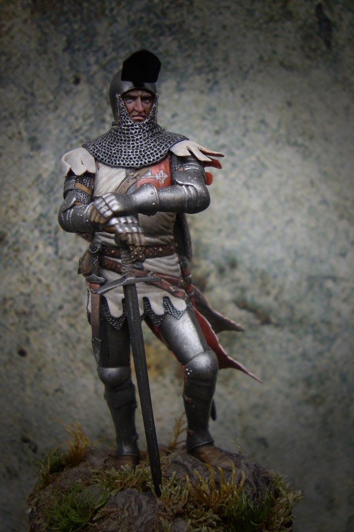 Figures: Teutonic knight, XIV cent., photo #7