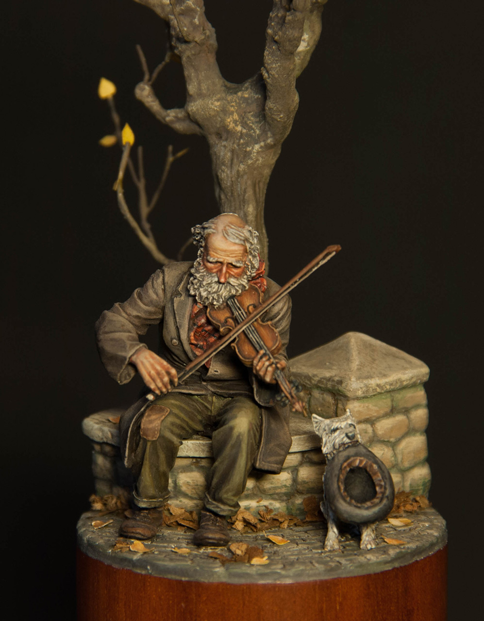 Dioramas and Vignettes: The old fiddler, photo #1