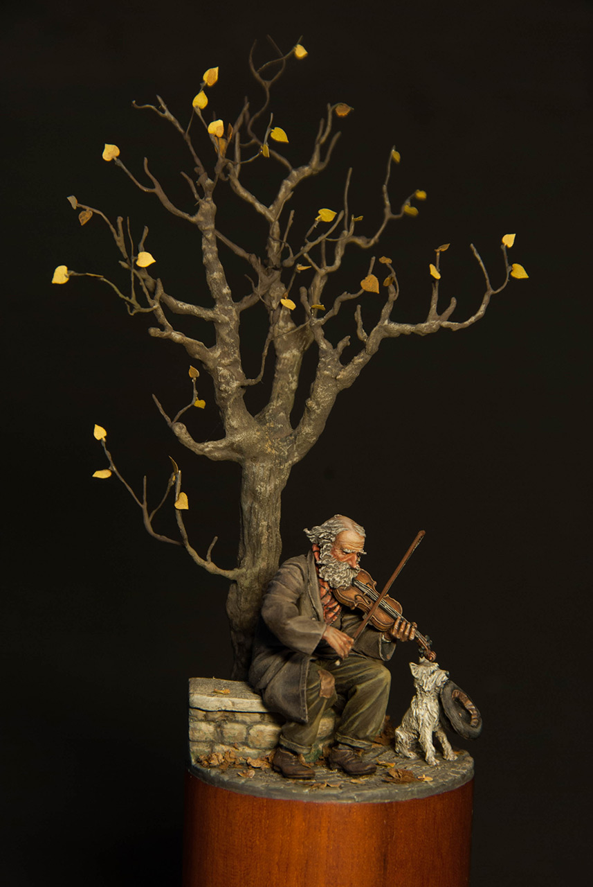 Dioramas and Vignettes: The old fiddler, photo #6