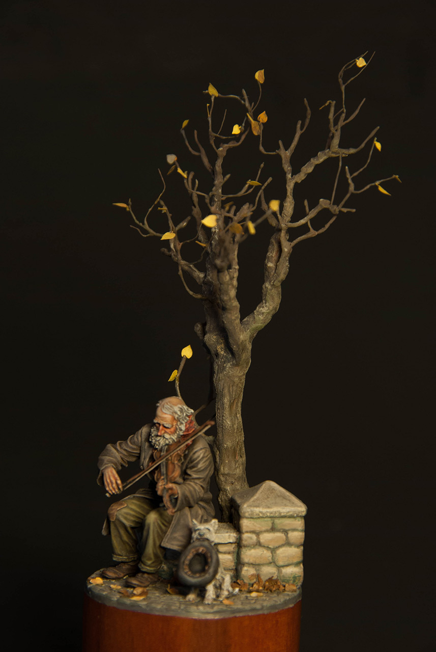 Dioramas and Vignettes: The old fiddler, photo #7
